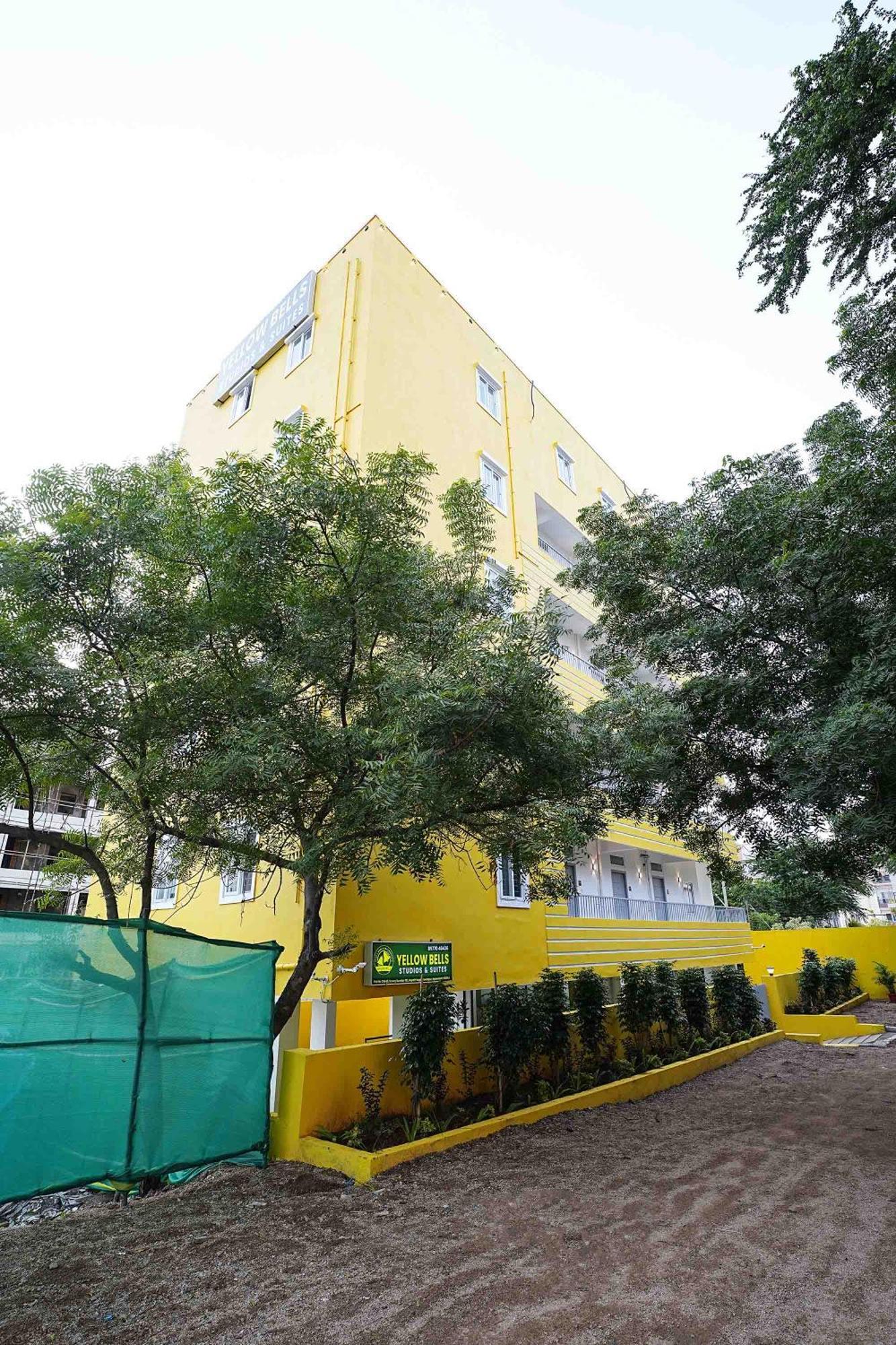 Yellow Bells Studios And Suites Gachibowli Exterior photo